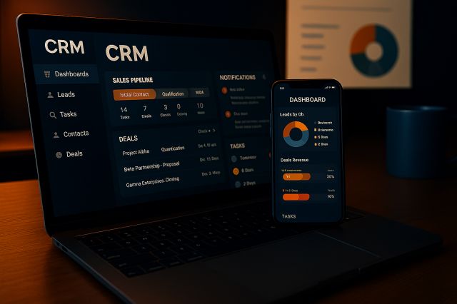 Інтеграція з CRM та автоматизація бізнес-процесів — ефективність, аналітика, зручність